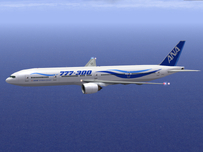 全日空B777-300 风