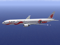 中国国际航空B777-300ER 爱中国